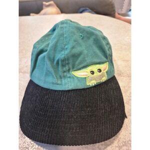 COOLEST KIDS HAT Baby Yoda‎ Black Green Cap Star Wars The Mandalorian